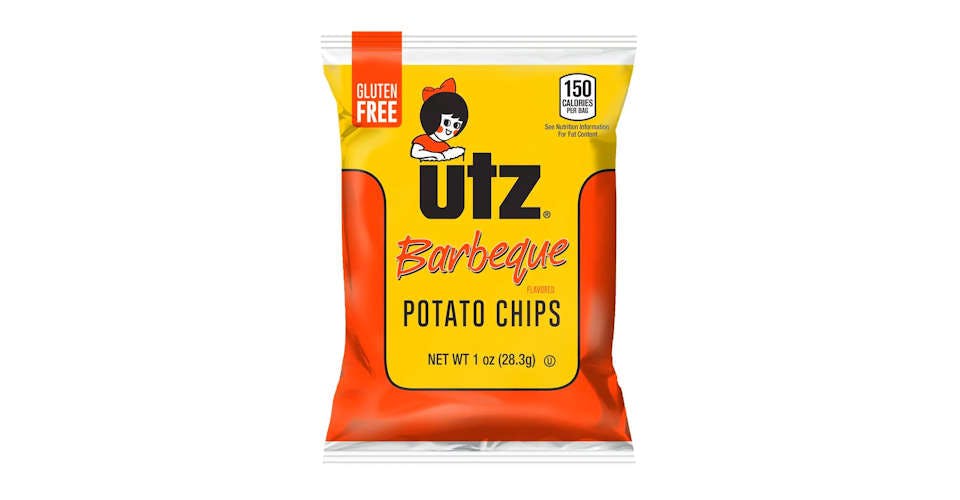 Utz Potato Chips BBQ from Popp's University BP in Manitowoc, WI