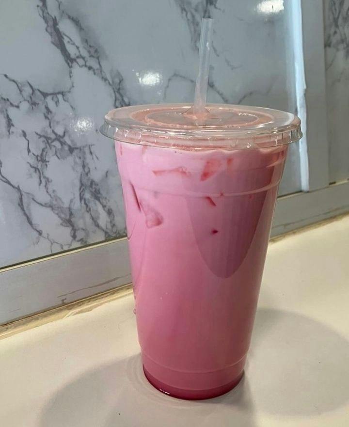 Nom Yen Thai Pink Milk from Thai Kitchen in Ames, IA
