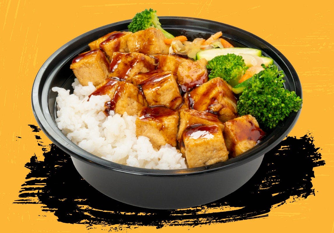 Tofu Teriyaki Bowl from Teriyaki Madness - Oshkosh Ave in Oshkosh, WI