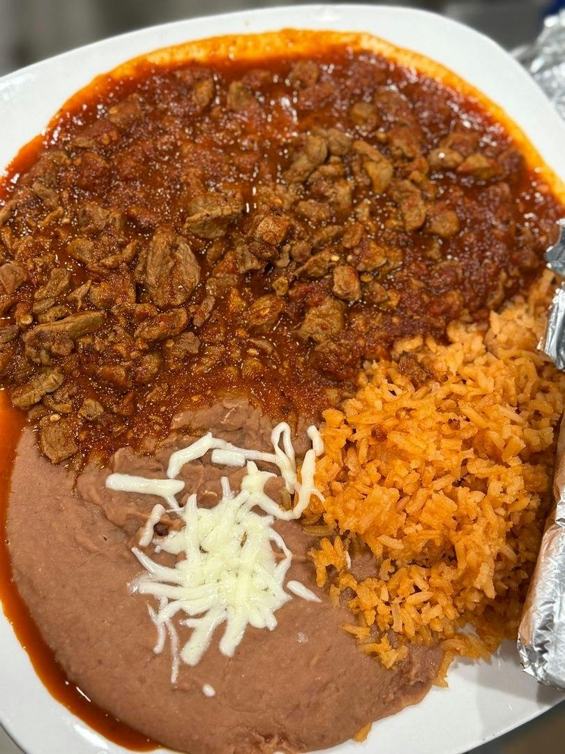 Chile Colorado from Silly Serrano Mexican Restaurant in Eau Claire, WI