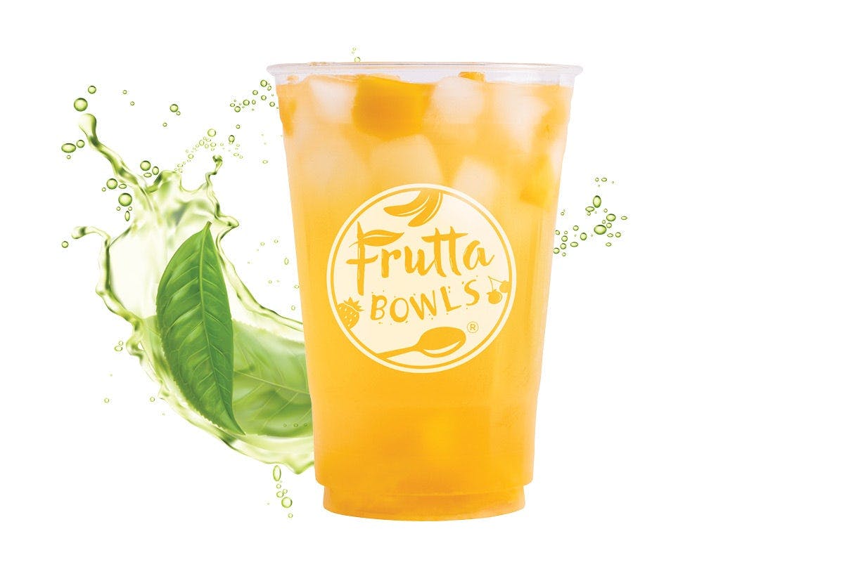 Mango Green Tea Refresher from Frutta Bowls - Town Square Pl in Jersey City, NJ