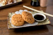 Fried Potato Cake (Konage) from Ramen Station in Madison, WI