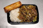 C19. Beef Lo Mein Special Combination from Asian Flaming Wok in Madison, WI