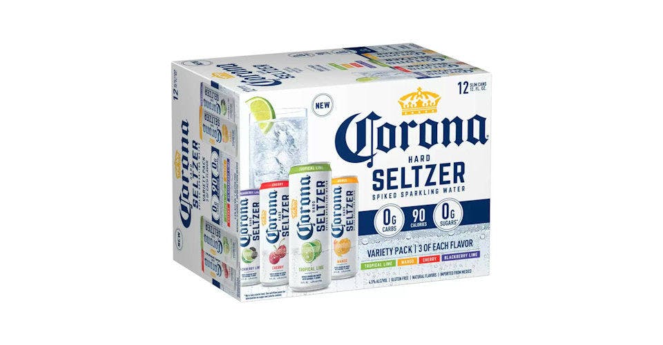 Corona Hard Seltzer: Variety Pack, 12 Pack, 12 oz. Cans from Five Corners Liquor & Wine in Cedar Falls, IA