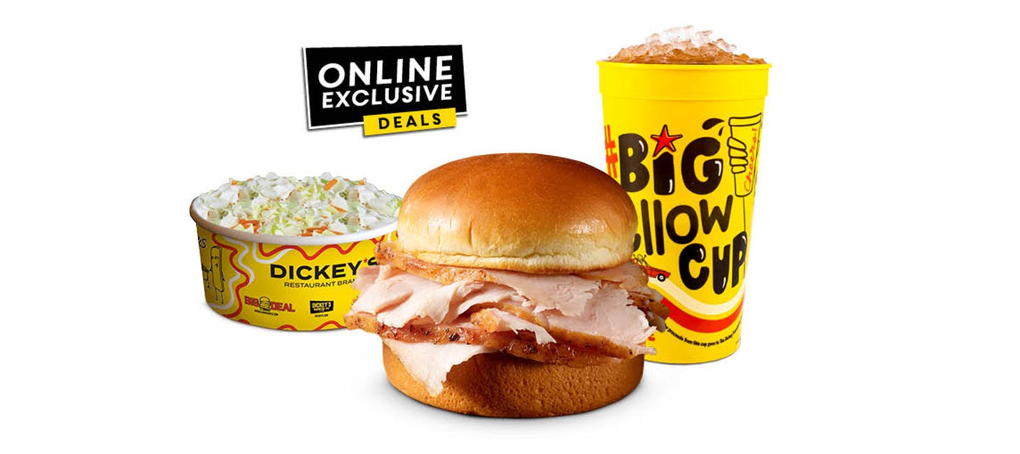 Turkey Sandwich Combo from Dickey's Barbecue Pit: Gretna (LA-1553) in Gretna, LA