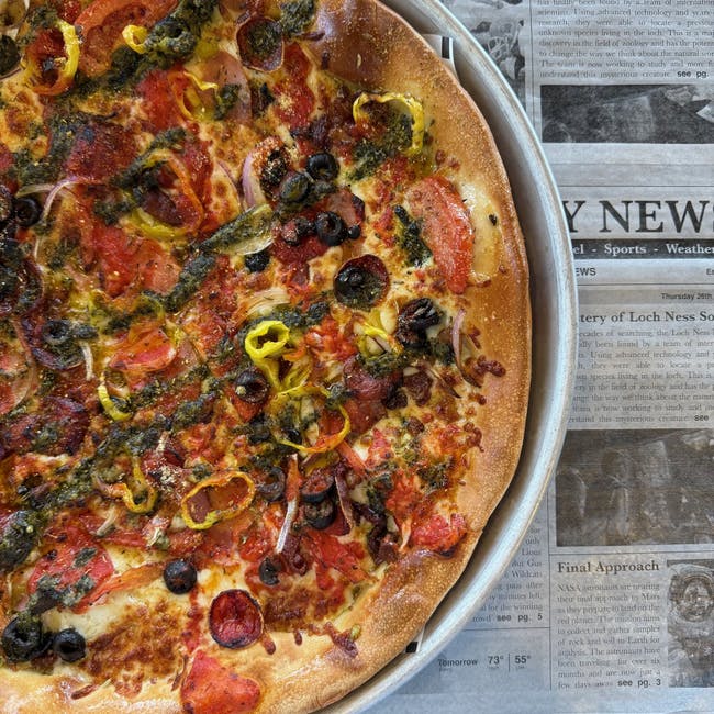 Italian Stallion. from Cast Iron Pizza Company in Eau Claire, WI