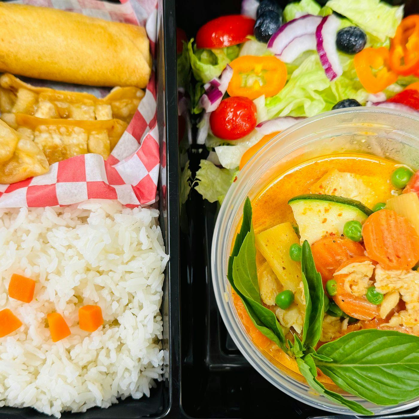 Vegetarian Combo from Jai Dee Thai Kitchen - Clinton Hwy in Knoxville, TN