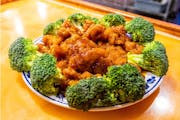 General Tso's Chicken from Emperor's Buffet & Grill in Appleton, WI