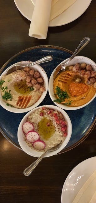 Cold Mezze Trio from Mezze #1 in Conroe, TX