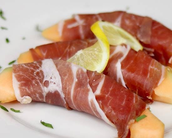 Prosciutto Melon from Cantalini's Salerno Beach Restaurant - Playa del Rey in Los Angeles, CA