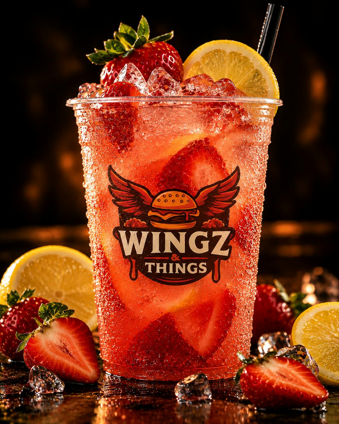 STRAWBERRY LEMONADE from Wingz and Things in Milwaukee, WI