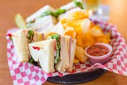 Classic Club Sandwich from Neuie's Vogue in La Crosse, WI