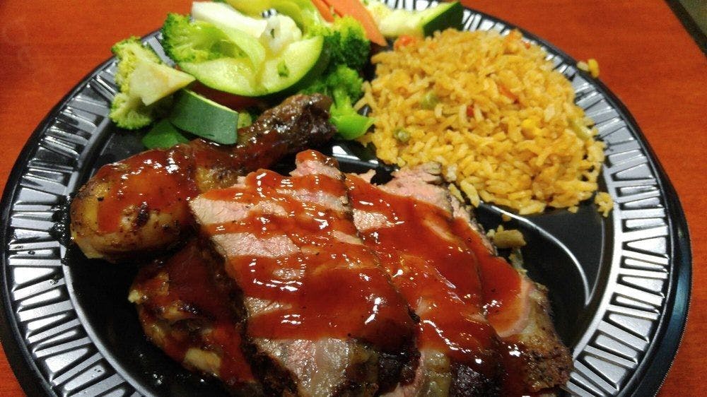 Tri-Tip & White Meat Grilled Chicken*** from All American BBQ in West Hills, CA