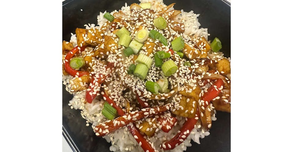 Teriyaki Bowl from JustVeggiez in Madison, WI