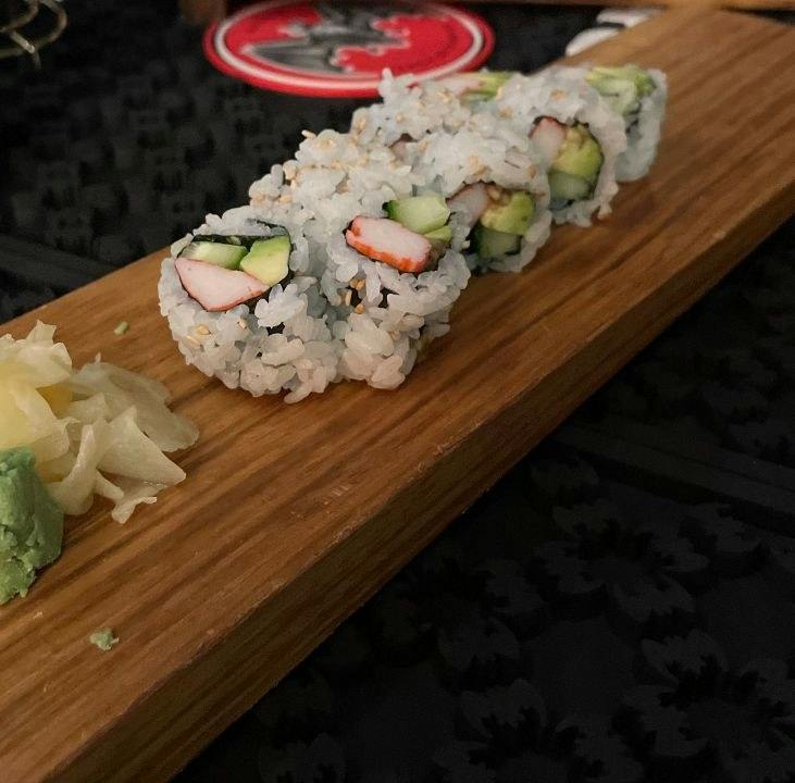 California Roll from Wasabi in Ames, IA