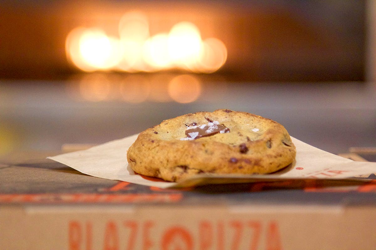 Chocolate Chip Cookie sprinkled with Sea Salt from Blaze Pizza Ames in Ames, IA