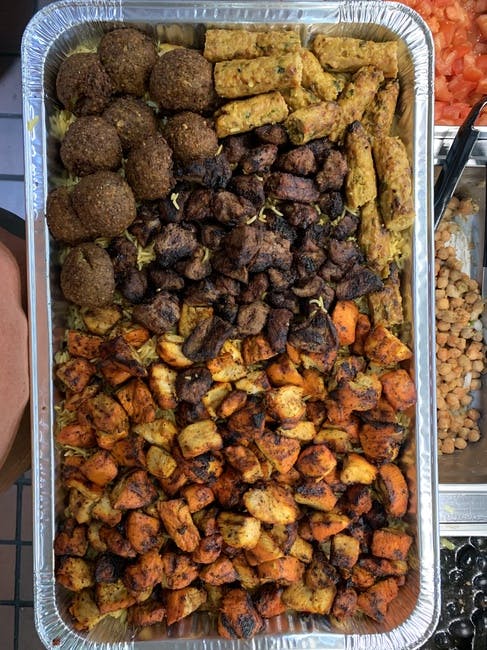 MIX BBQ TRAY (10 People) - Full from Halal Bites in Johnson City, NY