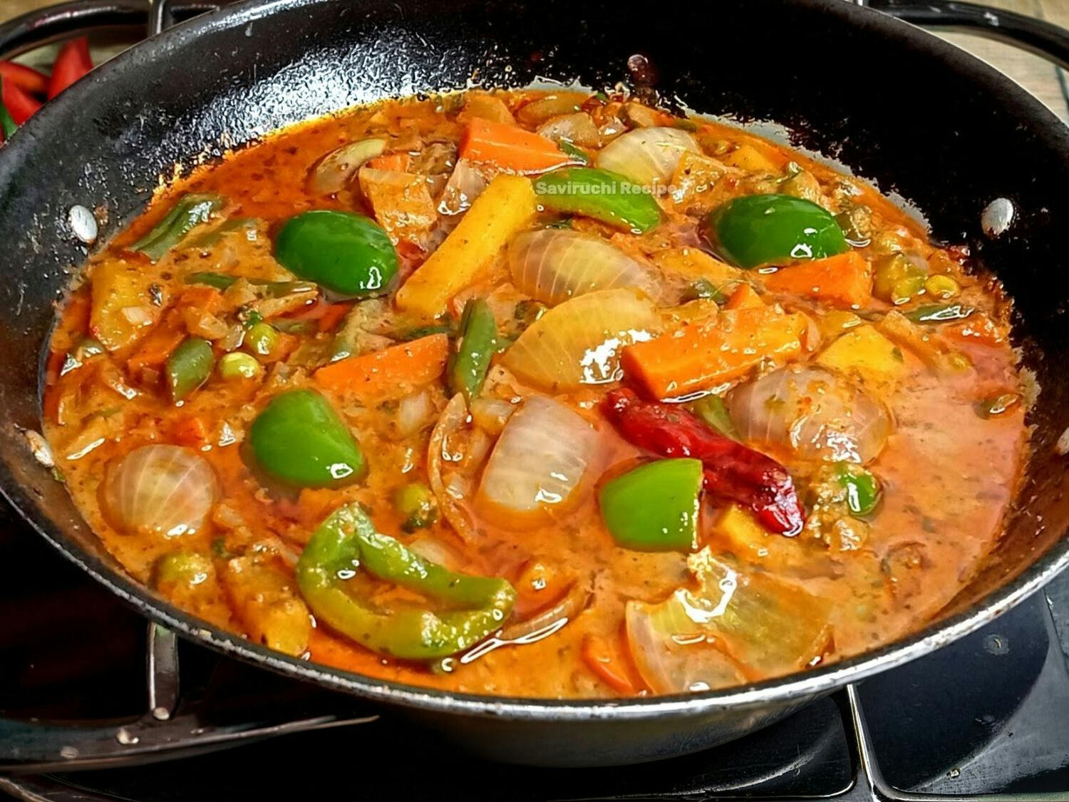 Kadai Vegetables from Cumin Fresh Indian Kitchen in Grand Haven, MI