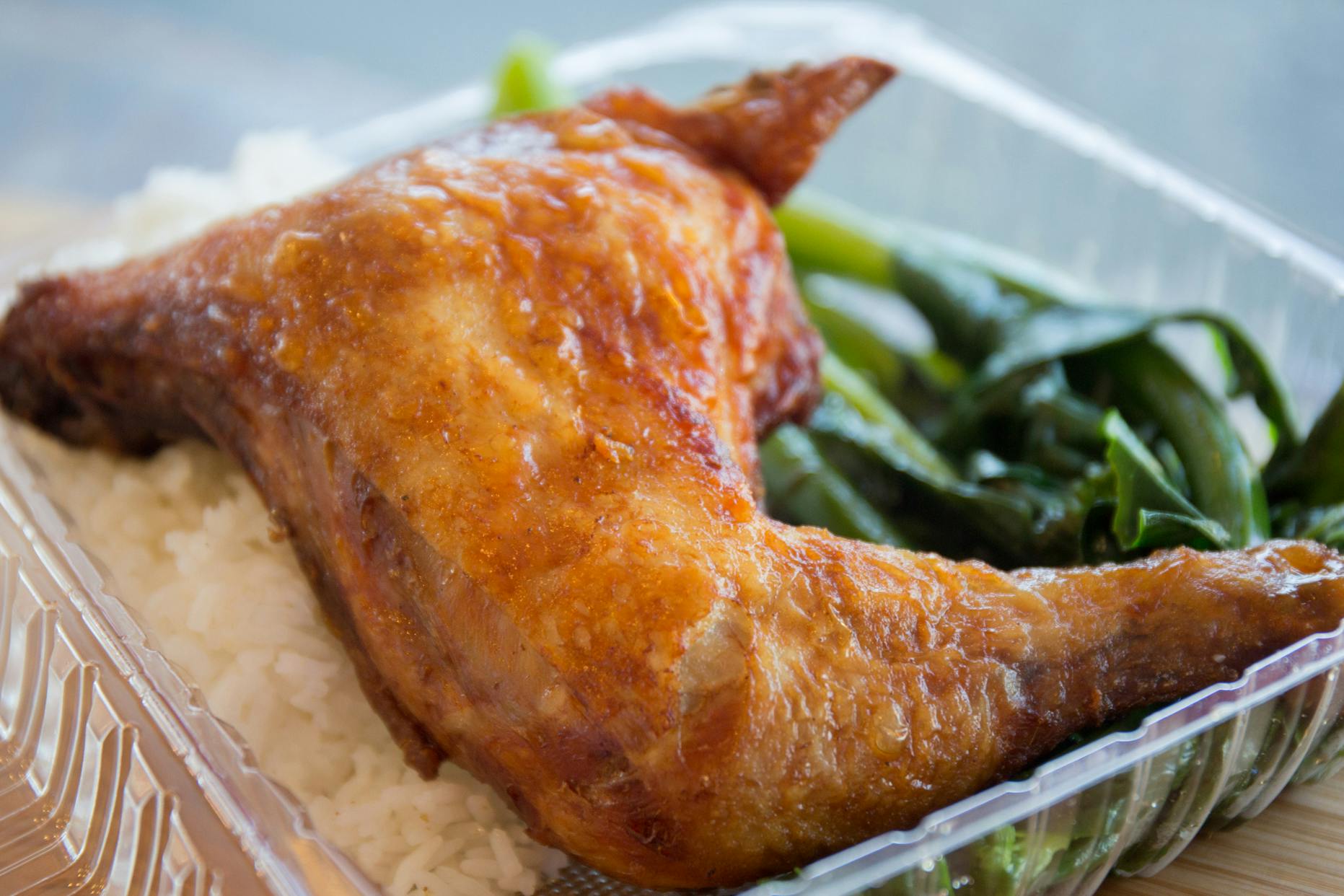 Chicken Leg Lunchbox from Dim Sum King in Sunnyvale, CA