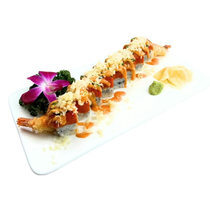 Crunchy Fire Roll from Chiu's Sushi in Baltimore, MD