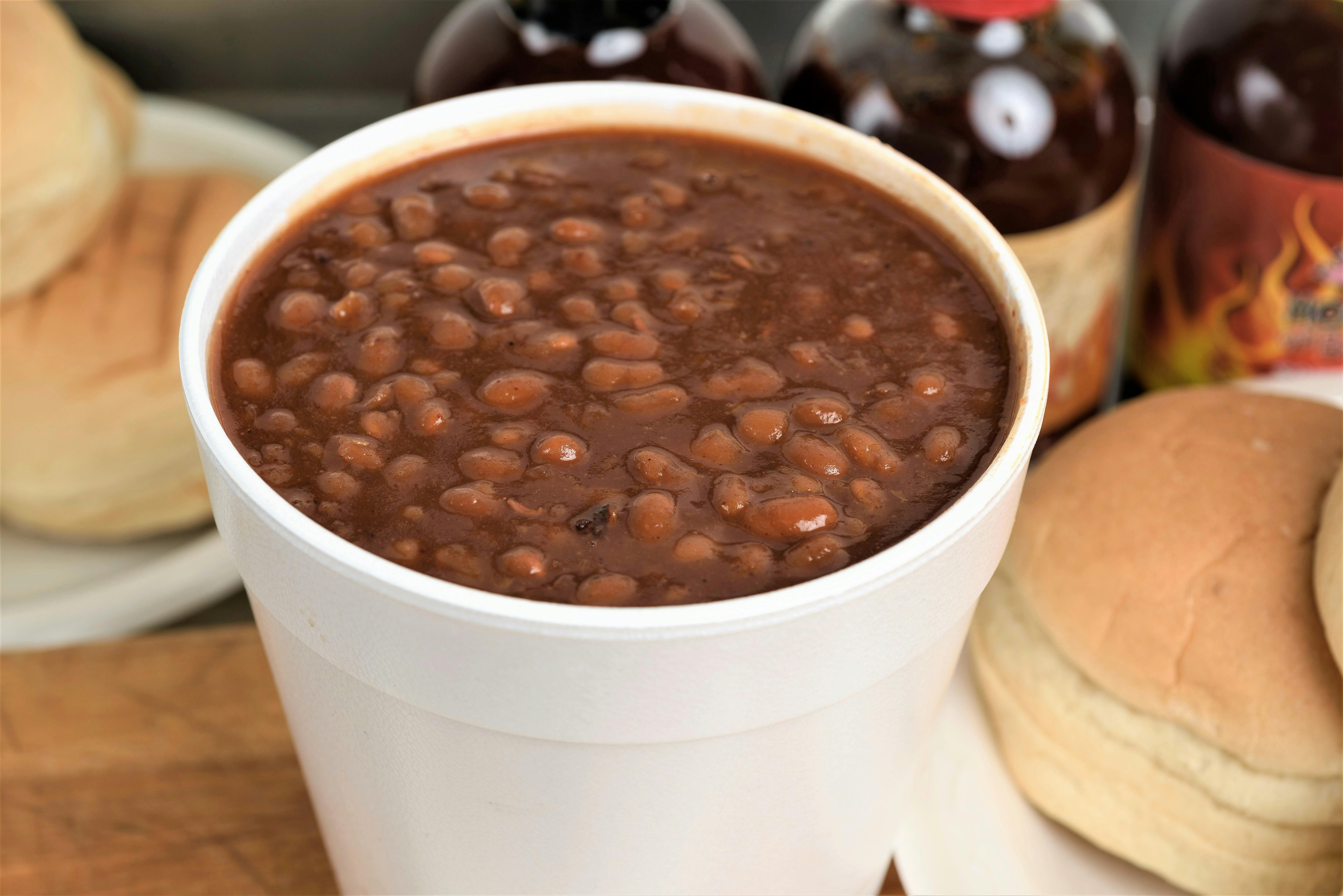 Baked Beans from Hog Wild Pit BBQ & Catering in Lawrence, KS