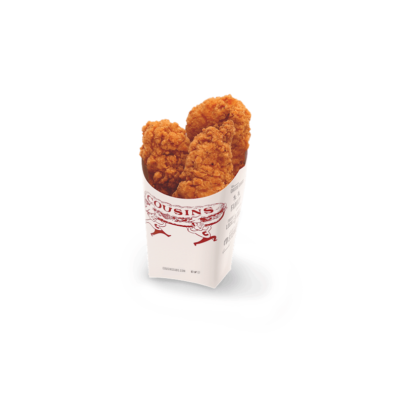 3-Piece Crispy Chicken Tenders from Cousins Subs - Milwaukee Oakland Ave in Milwaukee, WI