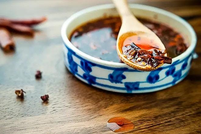 Hot Chili Oil (2oz) from General Tso's Restaurant & Catering - Dunwoody in Dunwoody, GA