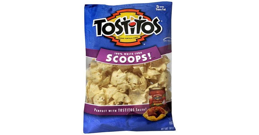 Tostitos Scoops! 100% White Corn Tortilla Chips (10 oz) from EatStreet Convenience - Historic Holiday Park North in Topeka, KS