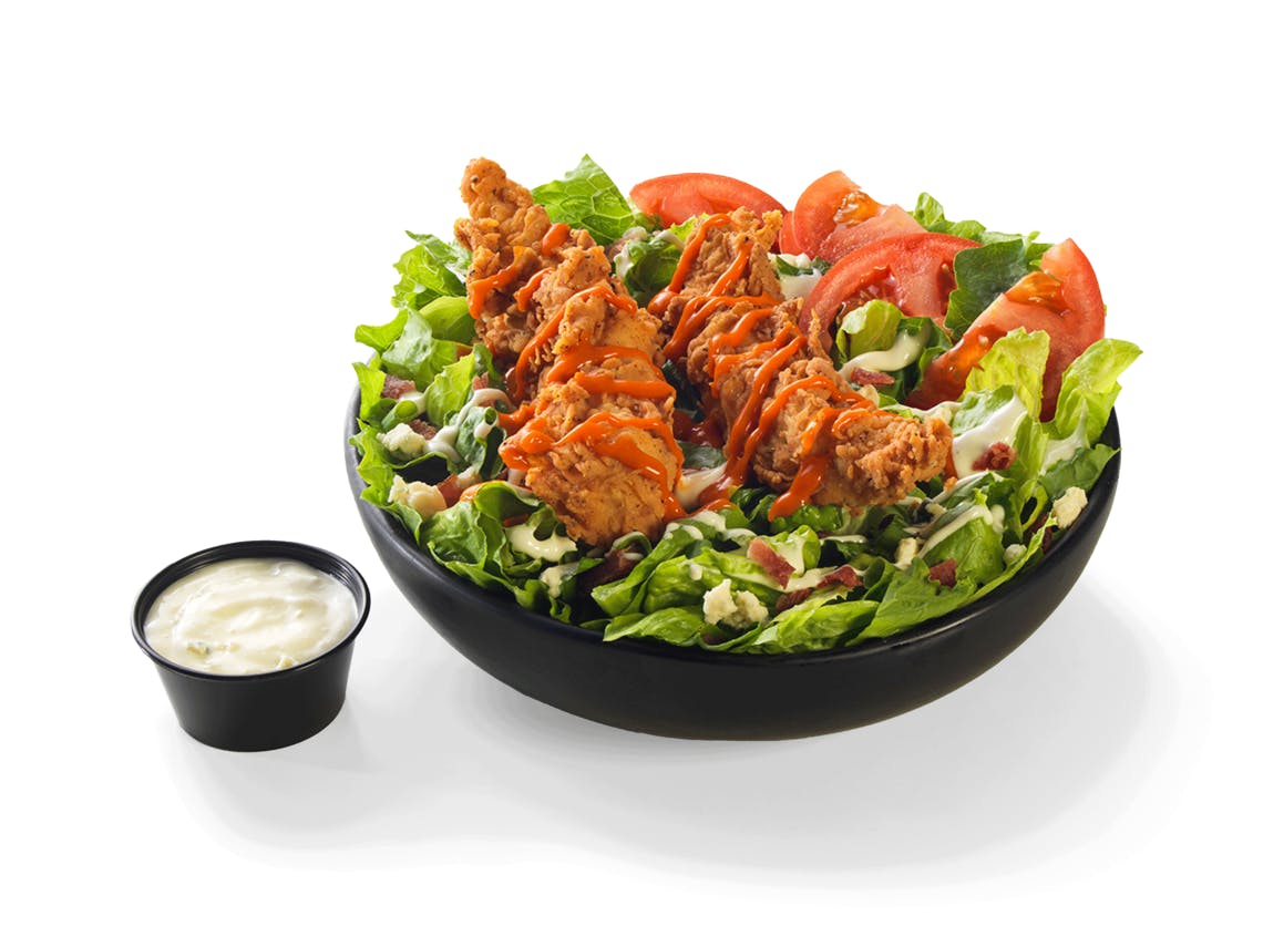 Crispy Buffalo Chicken Salad from Buffalo Wild Wings - Vista Way in Oceanside, CA