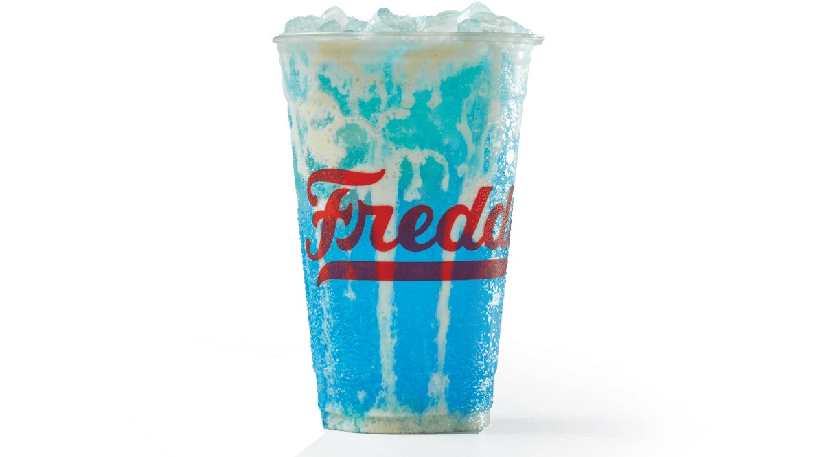 Blue Rizzberry from Freddy's Frozen Custard and Steakburgers - SW Gage Blvd in Topeka, KS