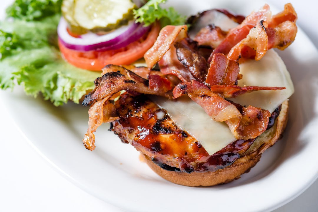 BBQ Chicken Sandwich from The All American Steakhouse & Sports Theater in Parkville, MD