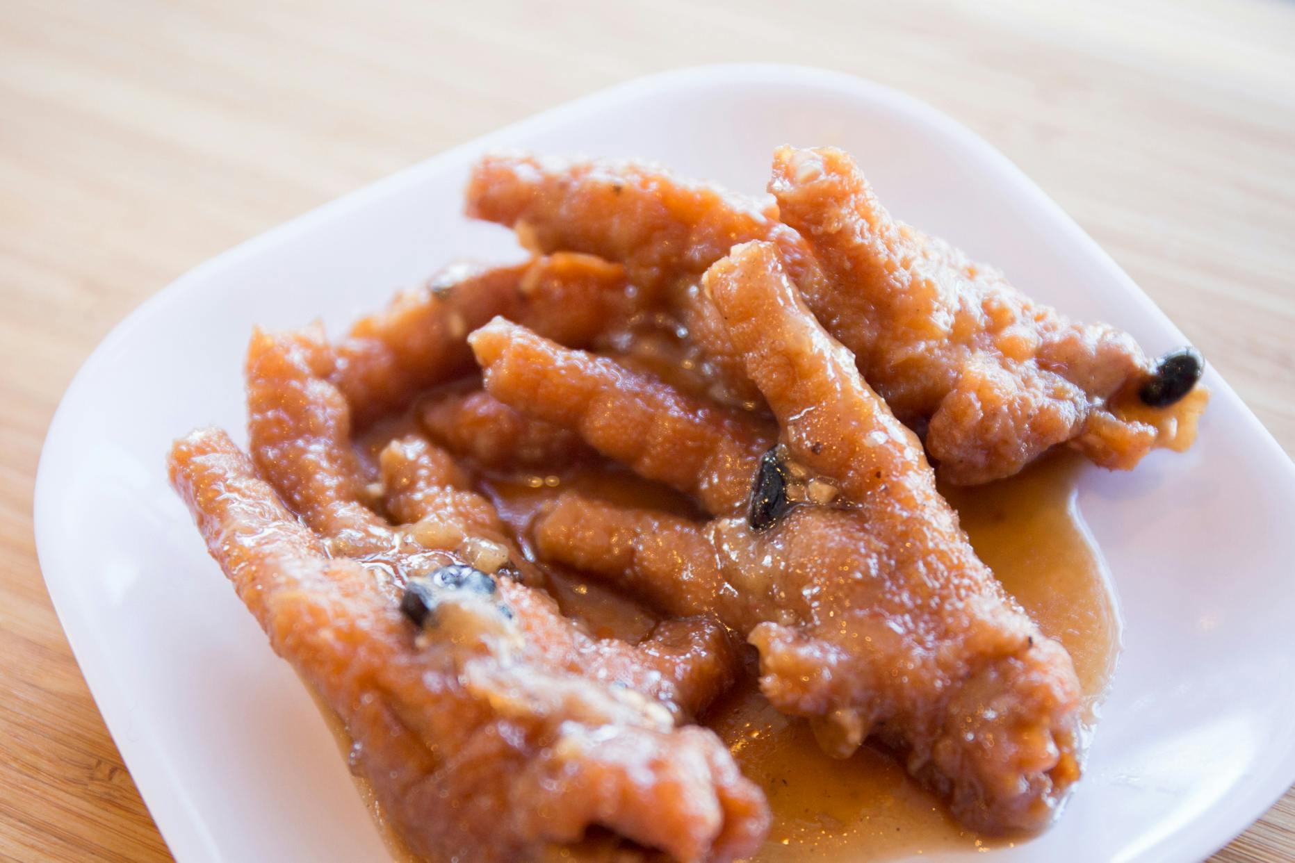 Chicken Feet with Black Bean Sauce from Dim Sum King in Sunnyvale, CA