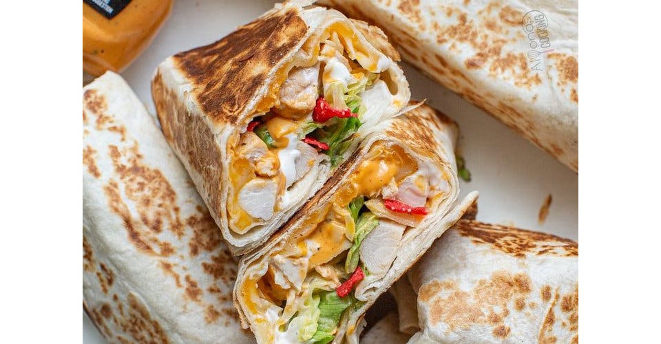 Stuffed Pita Wraps from Oh My Grill in Cedar Falls, IA