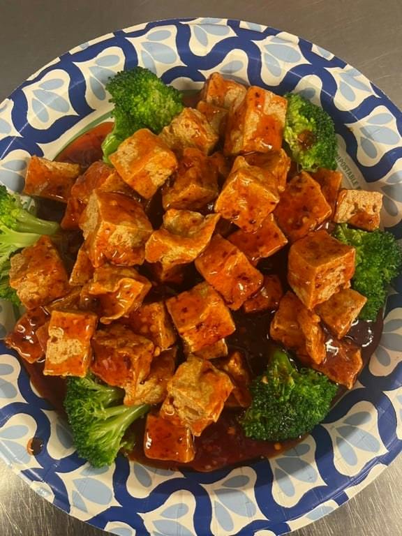 110. General Tso's Tofu from China Wok in Madison, WI