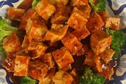 110. General Tso's Tofu from China Wok in Madison, WI