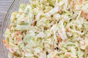 Homemade Coleslaw from Bailey Seafood in Buffalo, NY