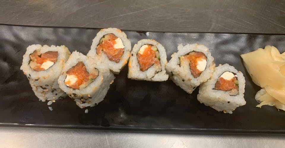 109. Spicy Salmon Roll (6 Pcs) from Oishi Sushi & Grill in Walnut Creek, CA