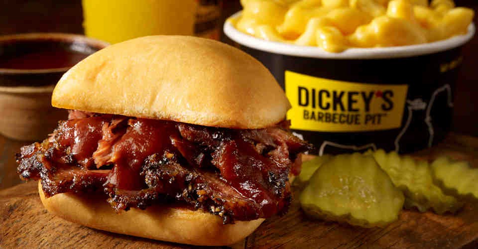 Kids Slider Plate from Dickey's Barbecue Pit: Middleton (WI-0842) in Middleton, WI
