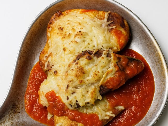 Chickfree Parmigianna Entree from Rocco's NY Pizza and Pasta - Village Center Cir in Las Vegas, NV