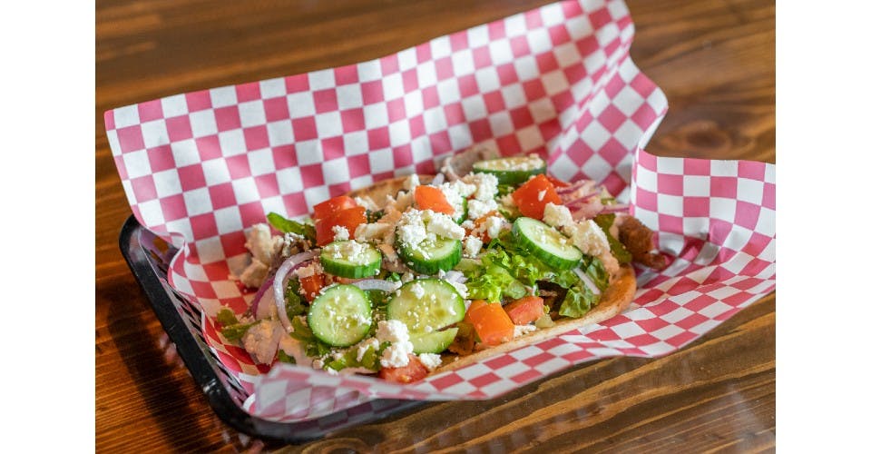 Mediterranean Gyro from Jimmy's North Star in La Crosse, WI