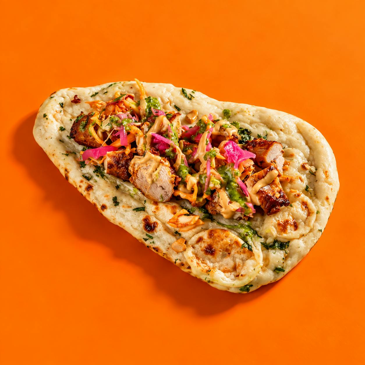 Chicken Tikka Naan Taco from Ambo in New York, NY