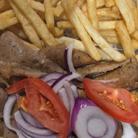 Gyro and Fries from Gyro Grill - Kenosha in Kenosha, WI