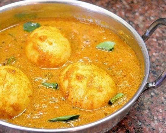 Chettinaad Egg Curry (Muttai Kulzhambu) from IGrill Kebabs & Biryanis in Santa Clara, CA
