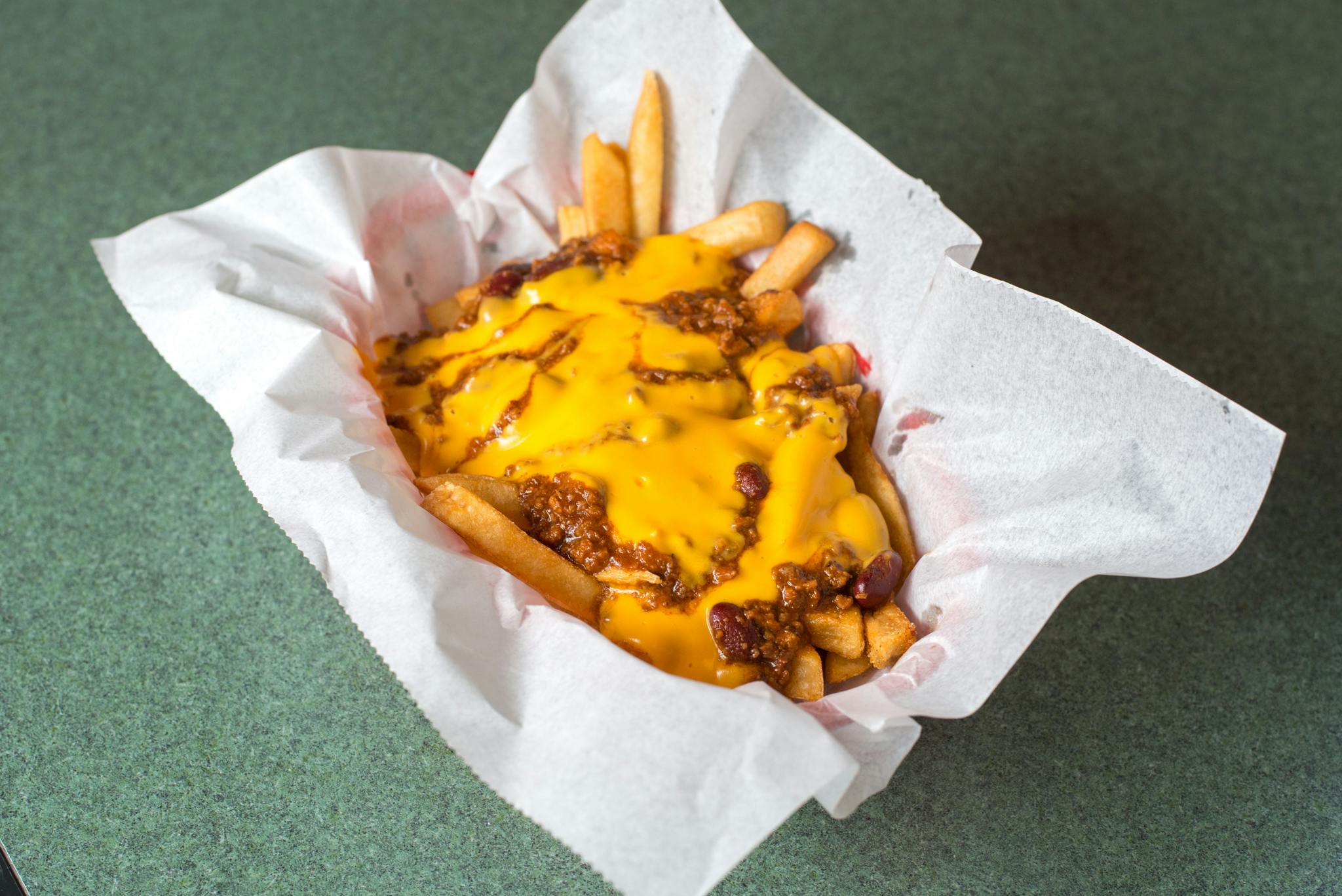 Chili Cheese Fries from Kentro Gyros in Green Bay, WI