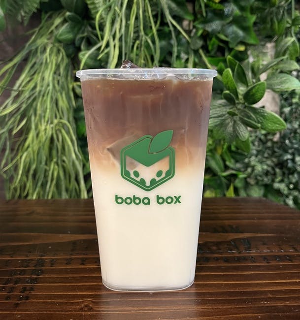 Cold Brew Latte from Boba Box in Monrovia, CA