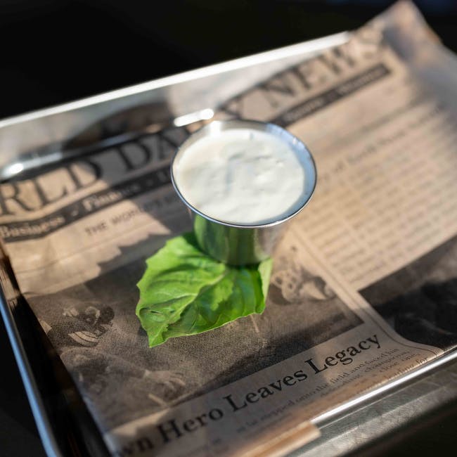 Bleu Cheese Dipping Sauce from Cast Iron Pizza Company in Eau Claire, WI