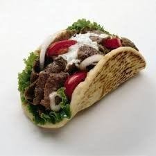 #1 Go Go Traditional Gyro from Go Go Gyro Grill in Columbus, OH