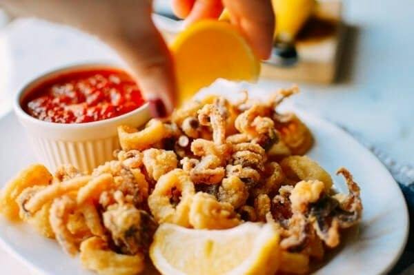 Fried Calamari from Mike's Food and Spirits in Somerville, Ma