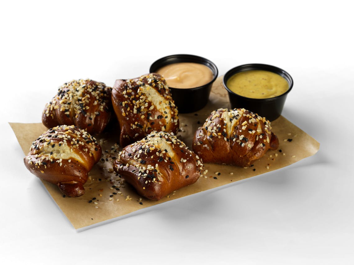 Everything Pretzel Knots from Buffalo Wild Wings - Fitchburg (412) in Fitchburg, WI