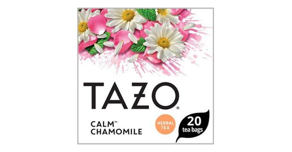 Tazo Herbal Tea Caffeine-Free Calm Chamomile Bags For a Calming Beverage (20 ct) from CVS - E Reed Ave in Manitowoc, WI